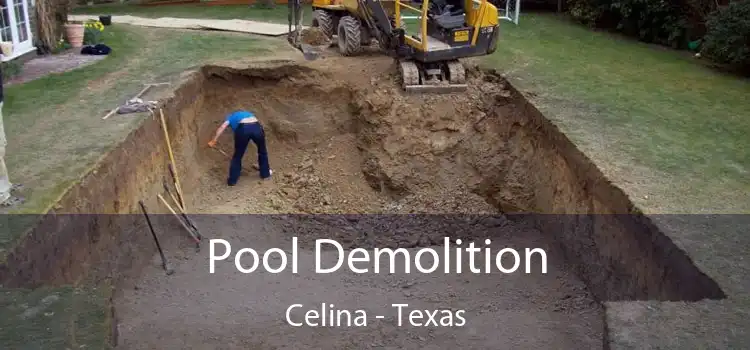 Pool Demolition Celina - Texas